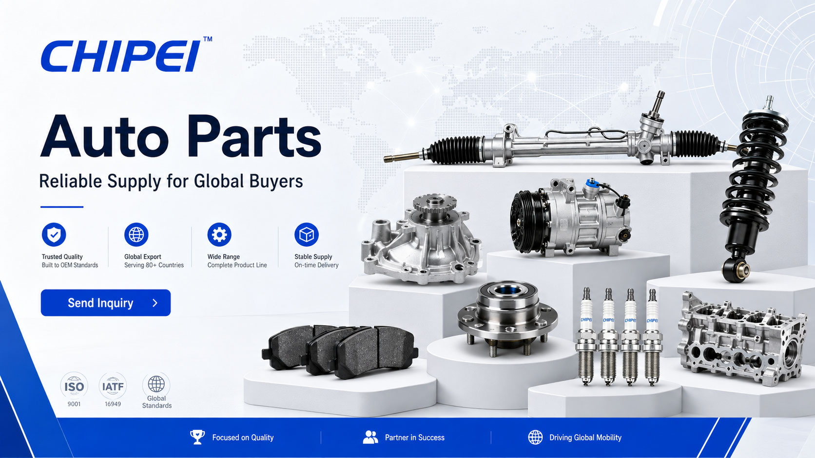 CHIPEI auto parts catalog banner