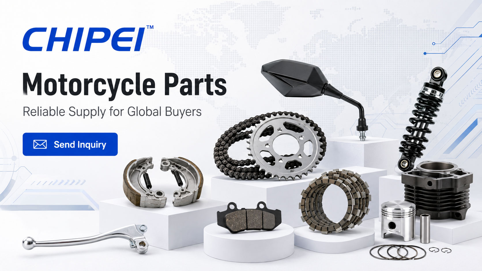 CHIPEI motorcycle parts catalog banner